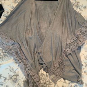 LC Lauren Conrad Open Front Cardigan